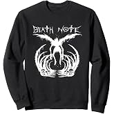 Death Note Ryuk Splatter Silhouette Anime Sweatshirt
