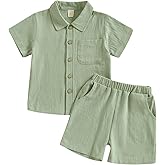 Sprifallbaby Toddler Baby Boy Easter Outfit Carrot Print Short Sleeve Lapel Button Down Shirt and Shorts Summer Clothes Set