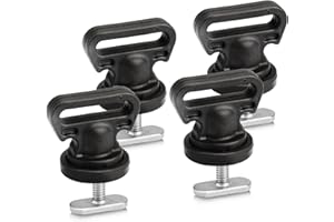 GYPNS Kayak Track Mount Vertical Tie Downs （4 Pack）