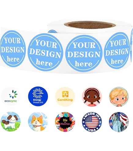 Amazon.com: 200pcs Custom Product Hang Tag - Add Your Image/Logo