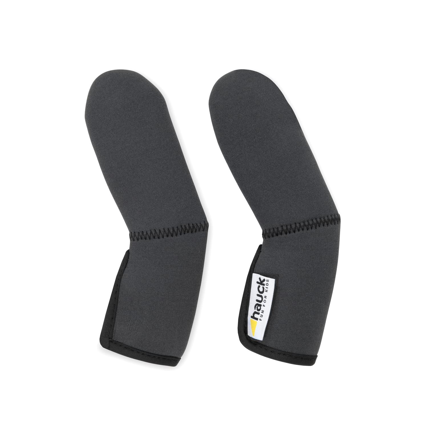 Hauck Handle Me 2 Pushchair Handgrip Cover, Baby Pram Handle Protector Sleeves for Separate Handles, 12 x 5.5 cm, Grey