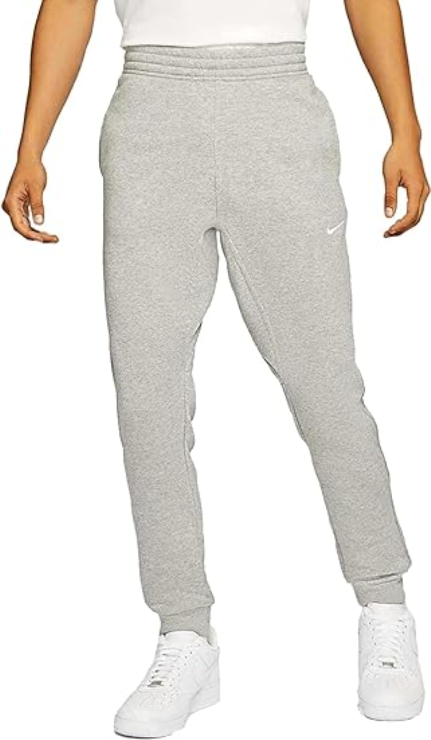 Nike Club Men's Training Joggers (US, Alpha, 3X-Large, Regular, Regular, Dark Grey/White) Image