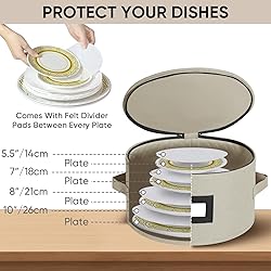 BALEINE China Storage Containers, Sturdy Quilted
