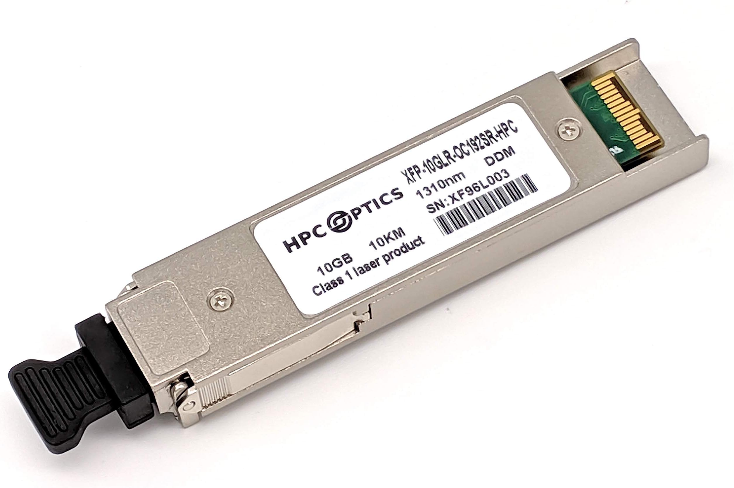 Compatible with Cisco XFP10GLR-192SR-L 10GBASE-LR XFP Transceiver | 10G LR SMF 1310nm XFP10GLR-192SR-L-HPC