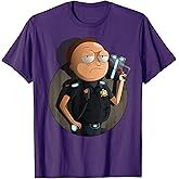 Mademark x Rick and Morty - Rick and Morty Shirt Cop Morty T-Shirt T-Shirt