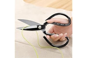 All-Purpose Heavy-Duty High Carbon Steel Scissors: Multipurpose for Craft, Pet Grooming, Kitchen & Office Use