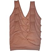 Caramel Cantina 4 Pack Nursing Maternity Women’s Sleep Comfort Bralette Bra