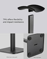 DGPLUS Headphone Stand Black Universal Headset Holder for Gaming PC PS4 Xbox view 7