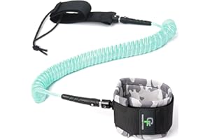 Gradient Fitness Ankle Surfboard Leash, Leash for Boogie Boards, Paddle board (SUP) & Surf boards