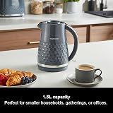 Morphy Richards Hive Kettle 1.5L 3KW Rapid Boil Easy Fill Grey view 2