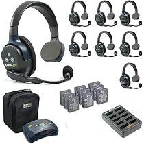 Eartec HUB8S Ultralite-HD 8 Person Full Duplex Wireless Intercom