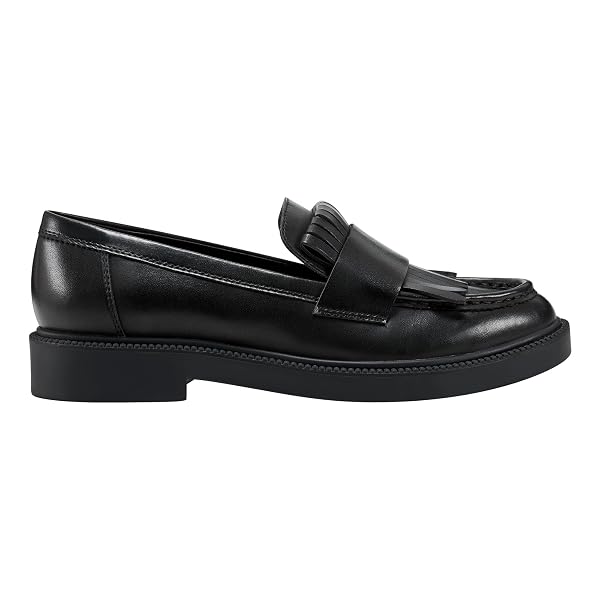 MARC FISHER WOMEN’S CALIXY LOAFER, BLACK 001, 6