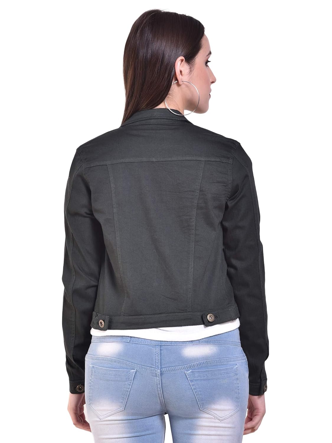 sangani women's cotton stretch casual jacket