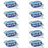 Zote Blanco Laundry Bar Soap, White, 100g, 10 Pack