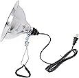 Simple Deluxe Clamp Lamp Light UL Listed with 8.5 Inch Aluminum Reflector 150 Watt 6 Foot Power Cord