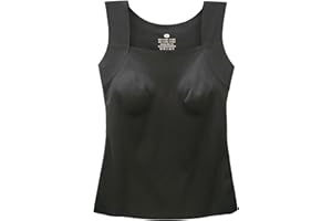 Sendyou Pockets Camisole with Big Open Tank Top for Mastectomy Women Breast Prosthesis CA2698