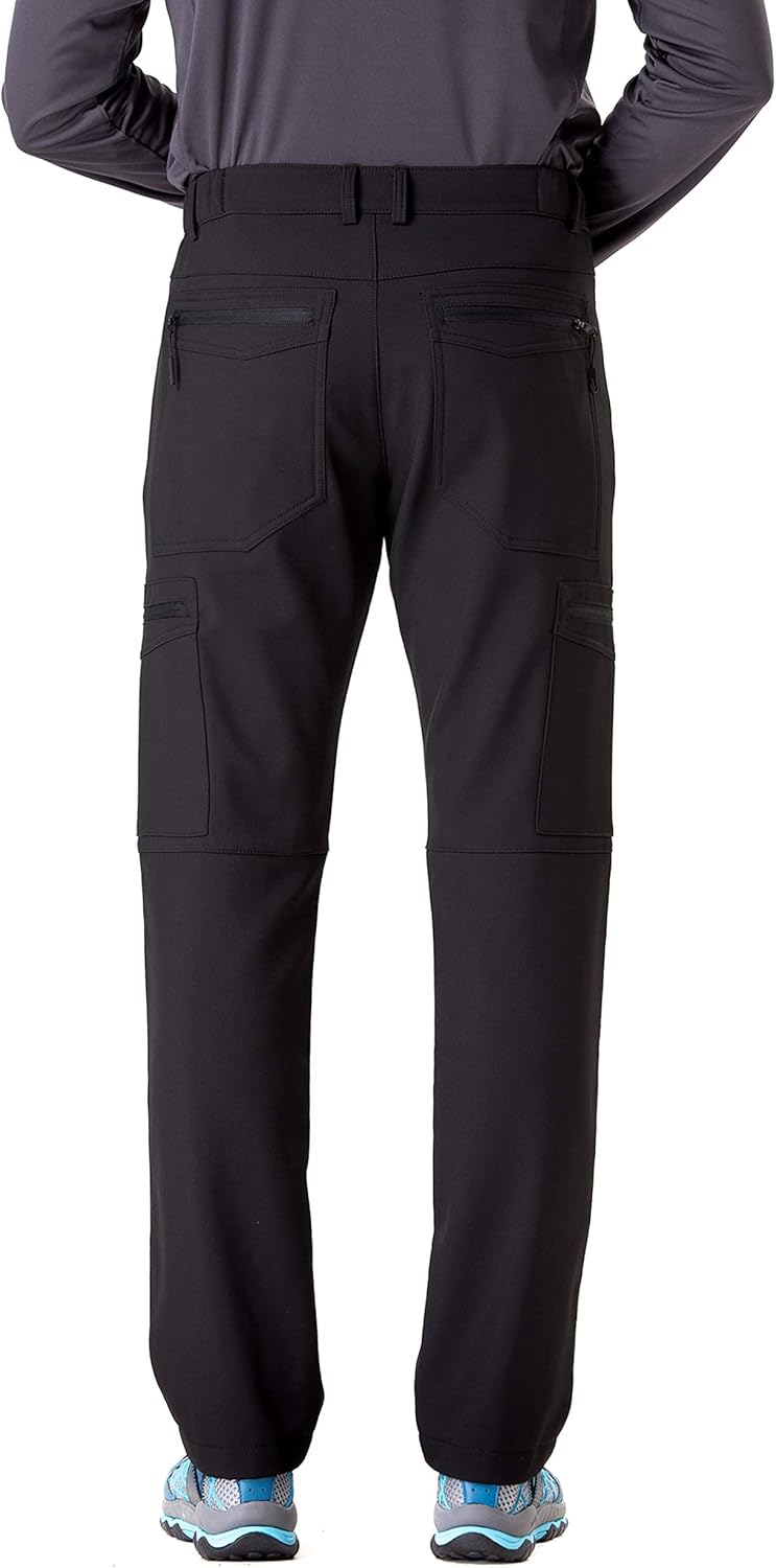 mens fleece lined wind pants
