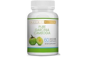 Maximum Slim 100% Pure Garcinia Cambogia Supplement - HCA Extract - Weight Support Formula for Men & Women - Non-GMO, Gluten 