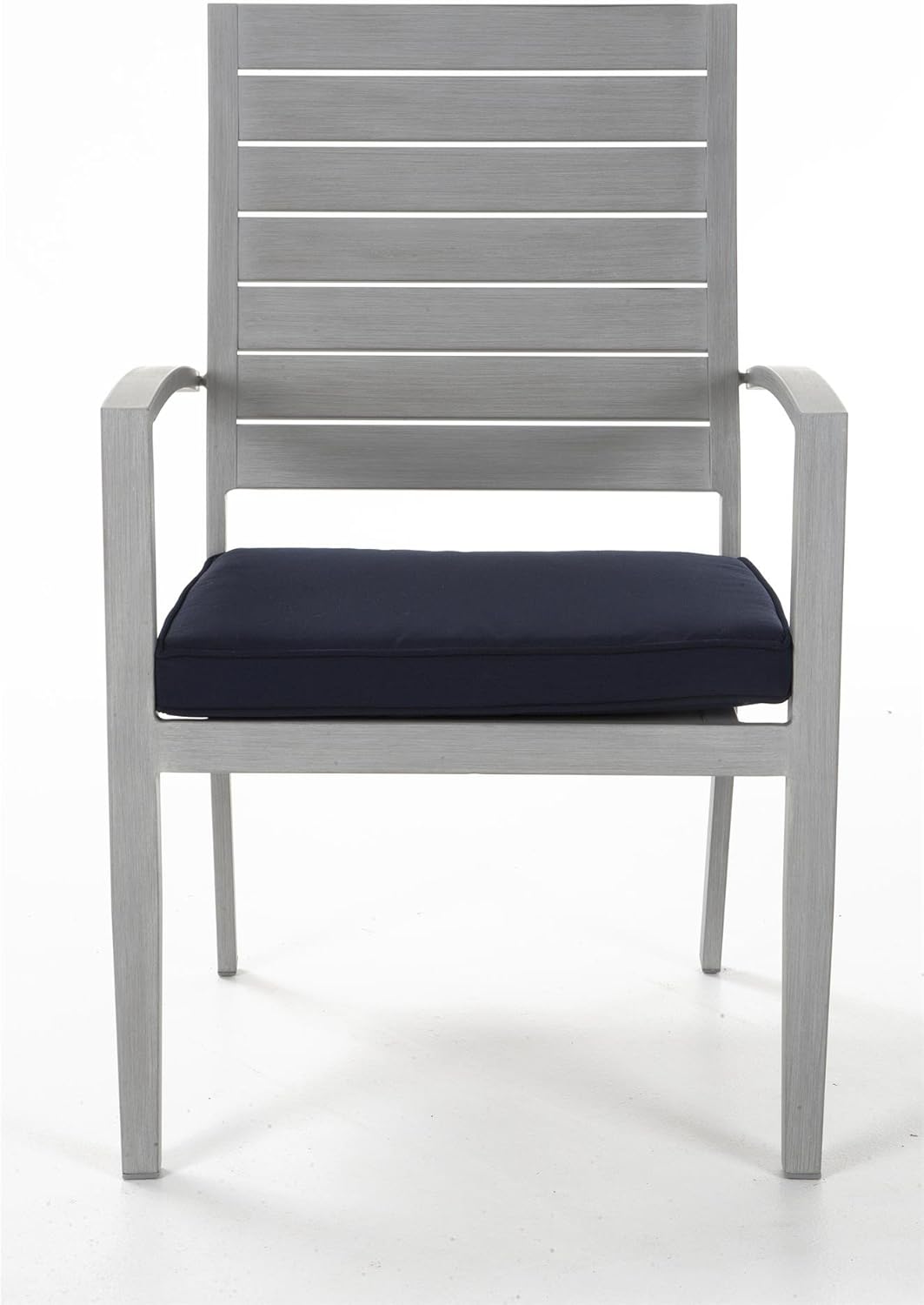 cosco outdoor living paloma steel patio dining chairs light gray sling on Cosco 88586bgbe Blue Veil Patio Dining Chairs 6 Pack Navy Amazon Ca Patio Lawn Garden