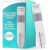 Most Sensitive Available - 10 ng - Nicotine Urine Test: 5 Test Package from NicoTests&reg;