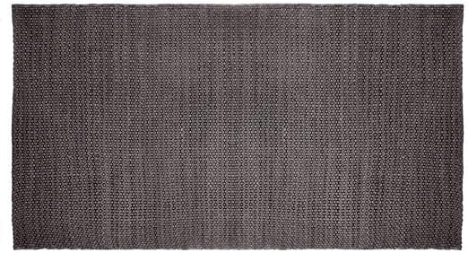 Atmosphera Alfombra algodón Gris Oscuro, Gris Oscuro, L. 140 x l ...