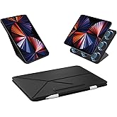 Magnetic Case for iPad Pro 11 Inch 2024, Only Compatible with iPad Pro 11inch M4, Slim Protective Cover with Apple Pencil Holder, Auto Wake/Sleep, 4 Standing Angles