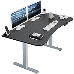 VIVO Electric 63 x 32 in Standing Desk, Memory
