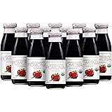 Pomona Organic Juices Pure Beet Juice, 8.4 Ounce Bottle (Pack of 12), Cold Pressed Organic Juice, Non-GMO, No Sugar Added, No