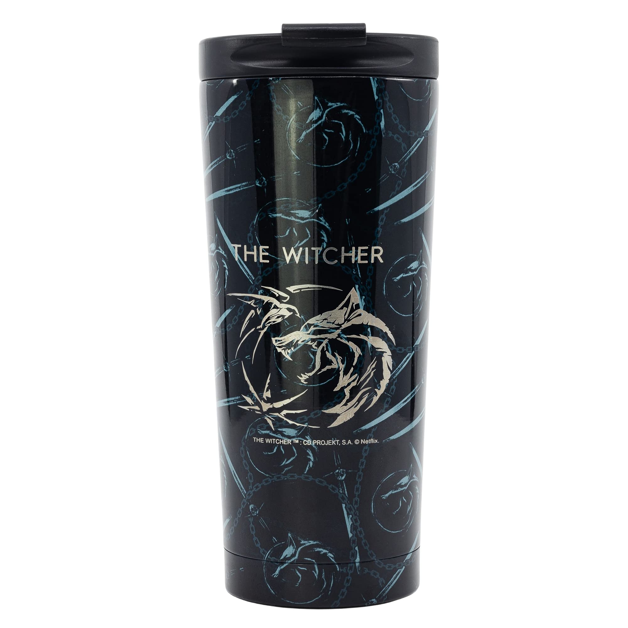 Stor THE WITCHER - Mug de voyage thermo en acier inoxydable 425ml