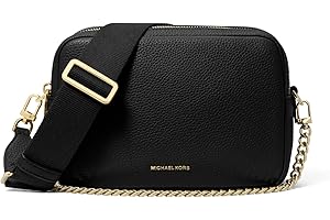 Michael Kors Womens Bryant Medium Double Zip Chain Camera Crossbody Bag