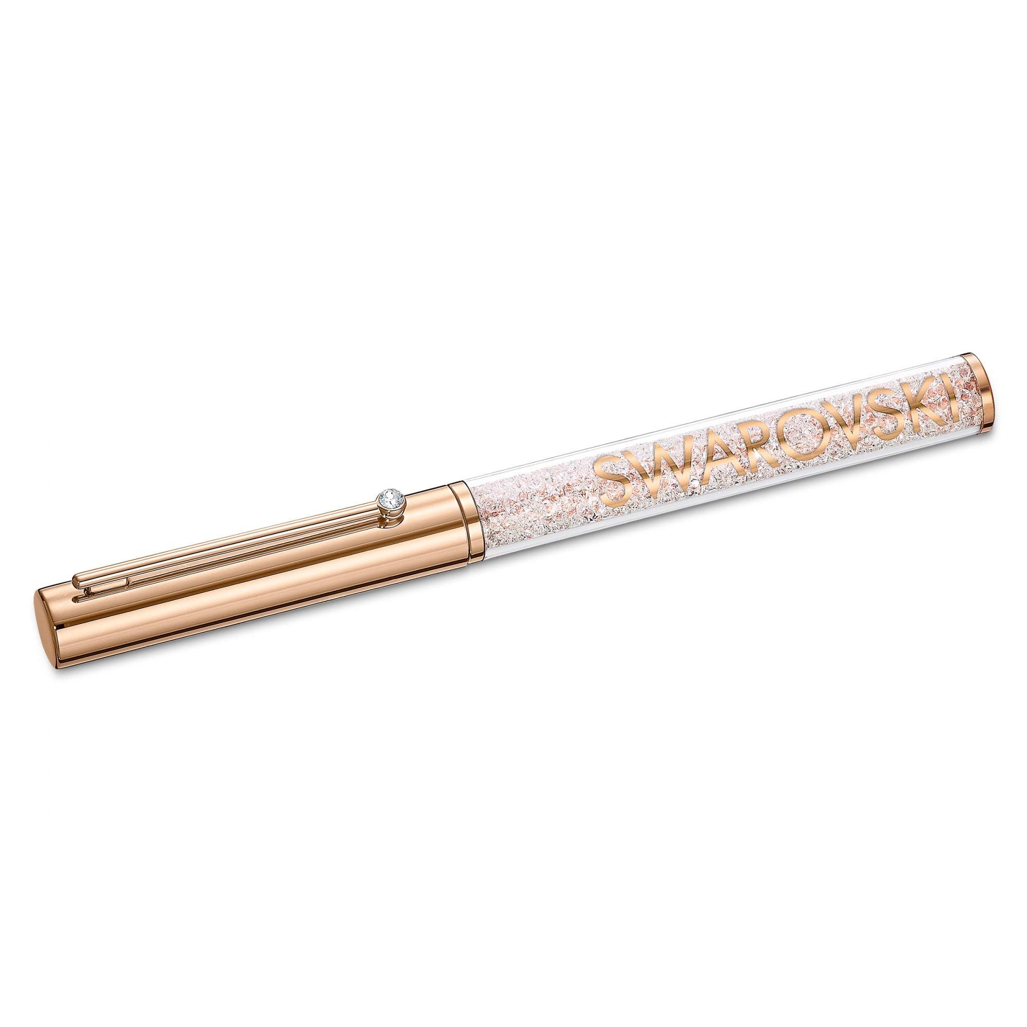 Swarovski Crystalline Gloss Rose Gold Tone Plated Ballpoint Pen 5568753