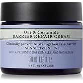 Neal's Yard Remedies Oat & Ceramide Barrier Repair Cream, Vegan & Cruelty-Free, 1.69 fl. oz.