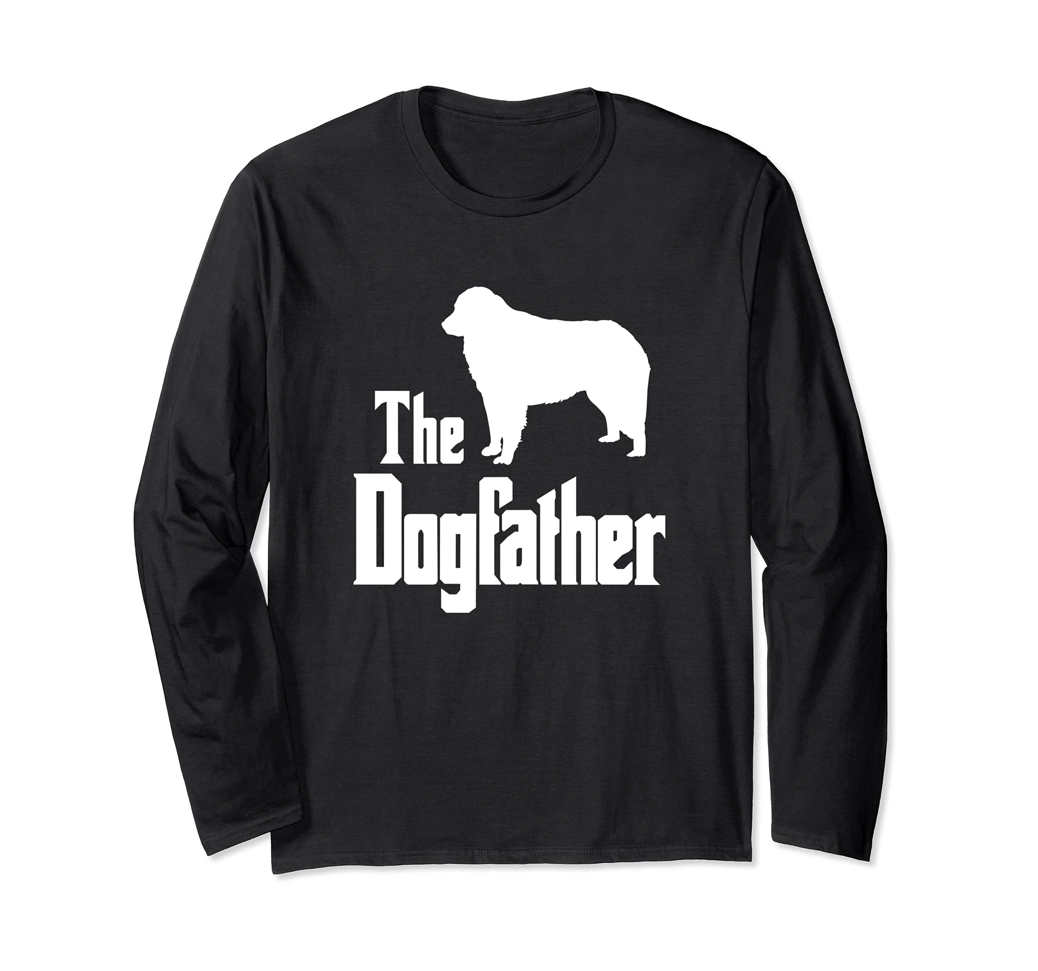 The Dogfather - funny dog gift, funny Kuvasz Long Sleeve T-Shirt