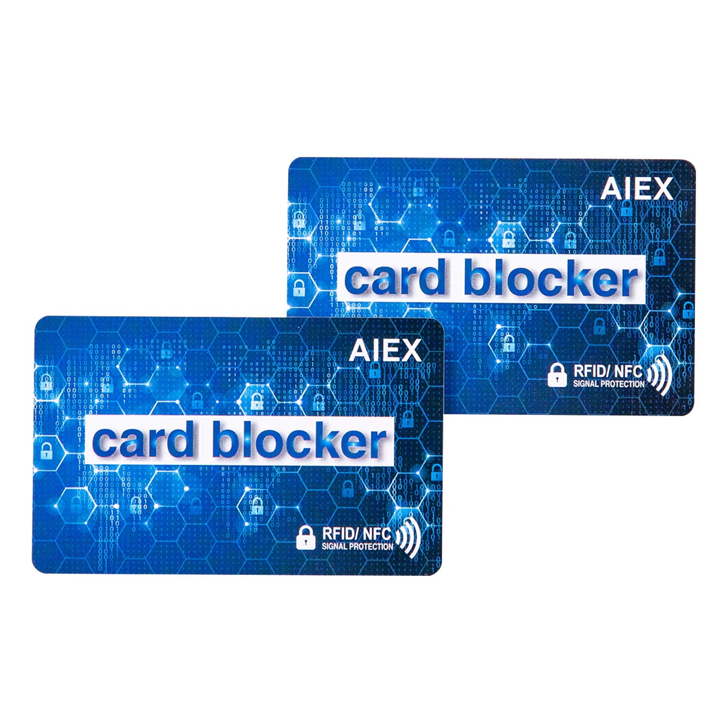 AIEX 2 Pack RFID Blocking Card NFC Contactless