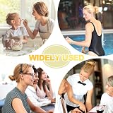 Sularpek 35 Pcs Hair Net Set Blonde Elastic Edge 50 cm Bun Nets for Ballet view 7