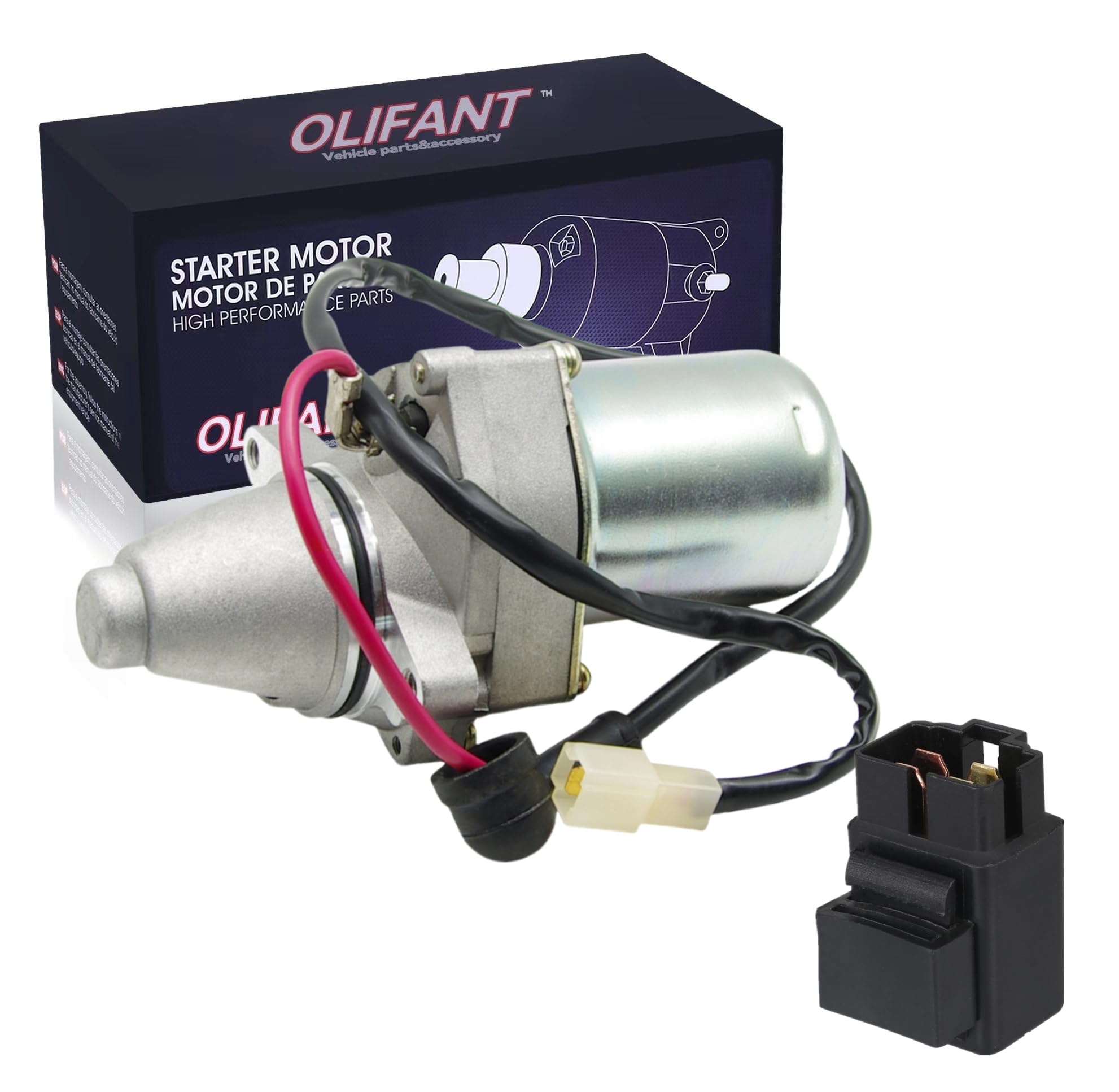Photo 1 of Starter Motor for Suzuki LT80 Quadsport Kawasaki KSF80 KFX80 31100-40B00 31100-40B01 21163-S003 OLIFANT