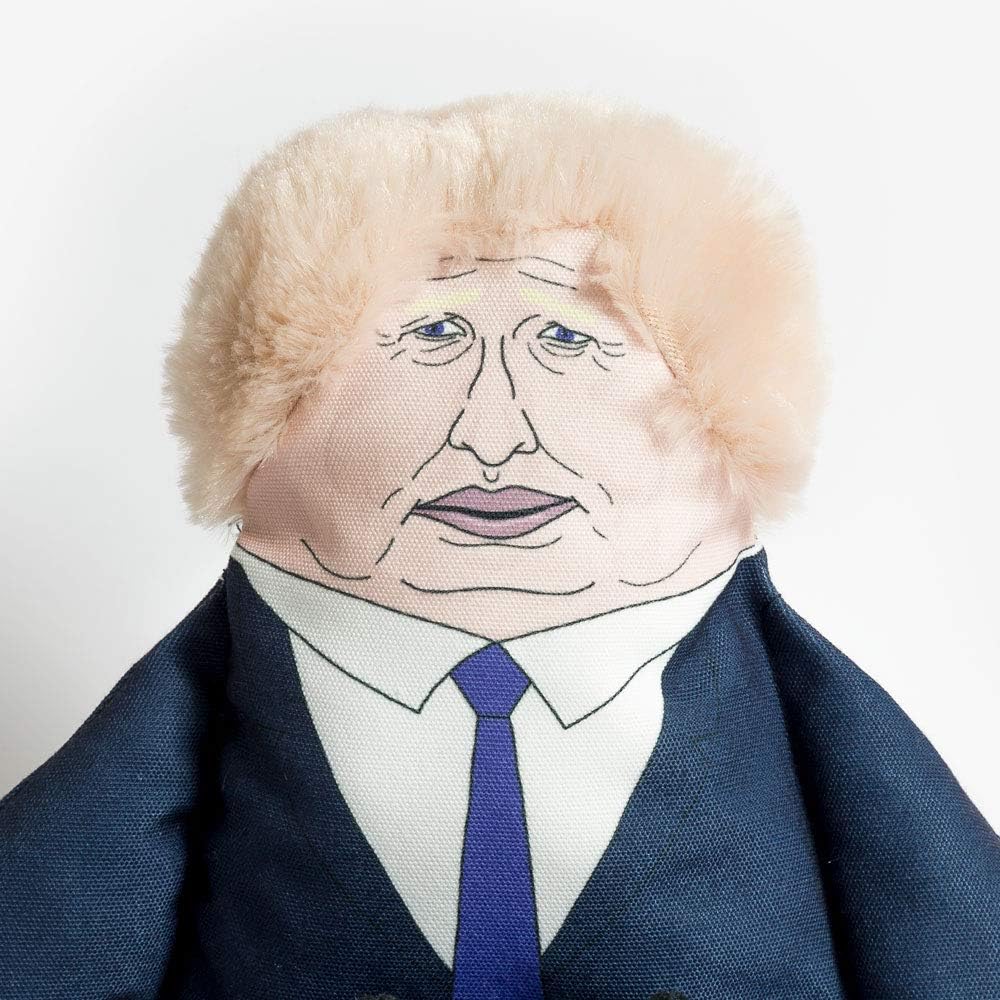 Boris Johnson Prime Minister Political Pet Dog Soft Plush Toy With Squeakers Amazon Co Uk Pet Supplies