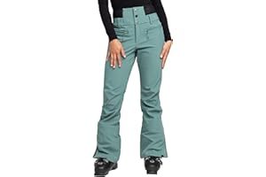 Roxy womens Rising High Ski Pant – 15k Waterproof Stretch Snow Pant, Skinny Fit, Pfas-free