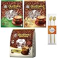 Old Town White Coffee - Malaysia Old Town Coffee Instant Coffee 3 in 1,Three Flavors -coffee powder，旧街白咖啡( Hazelnut, Original, Cane Sugar Coffee， Gift 2 coffee Stirrers )