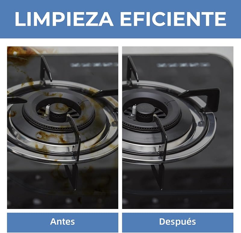 Cepillo de Limpieza de Grietas con Mango Ergonómico (3, Negro)