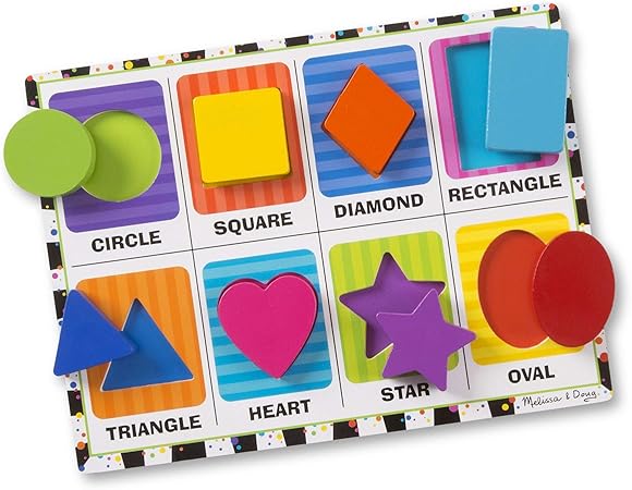 melissa and doug first shapes puzzle