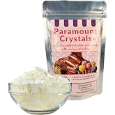 Paramount Crystals for Candy Melts &amp; Chocolate, Edible Wax Flakes, 4 oz | Candy melt thinner, wax flakes for thinning candy coating, chocolate dipping wax