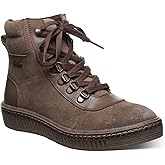 BEARPAW Women's Nelida Taupe Boot Size 8 | Women's Classic Suede Boots | Lace Up Boots | Comfortable Winter Boot