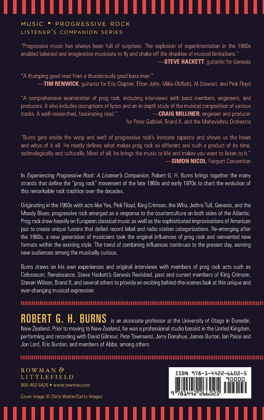 Experiencing Progressive Rock A Listener S Companion Amazon De Burns Robert Fremdsprachige Bucher Página inicial hip hop/rap drake 4422. experiencing progressive rock a