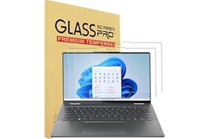 YINOVEEN 2 Pack Tempered Glass Screen Protector for Lenovo Yoga 7 14 / Yoga 7i 14 Touch Screen,Lenovo Yoga 14 Laptop, 9H Hard