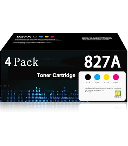 Amazon.com: 827A Toner Cartridges 827 CF300A CF301A CF302A CF303A