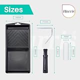 Harris Essentials Mini Roller Set 4” Emulsion & Gloss Sleeves Tray Frame view 5