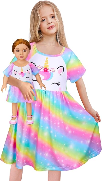 unicorn dress 5t