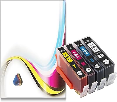 BVH Direct 4x HP 364XL Ink Cartridge Multipack High Capacity for Photosmart