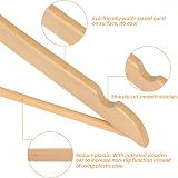 Amazon Basics Wood Suit Hangers 10-Pack 44 cm Natural view 3